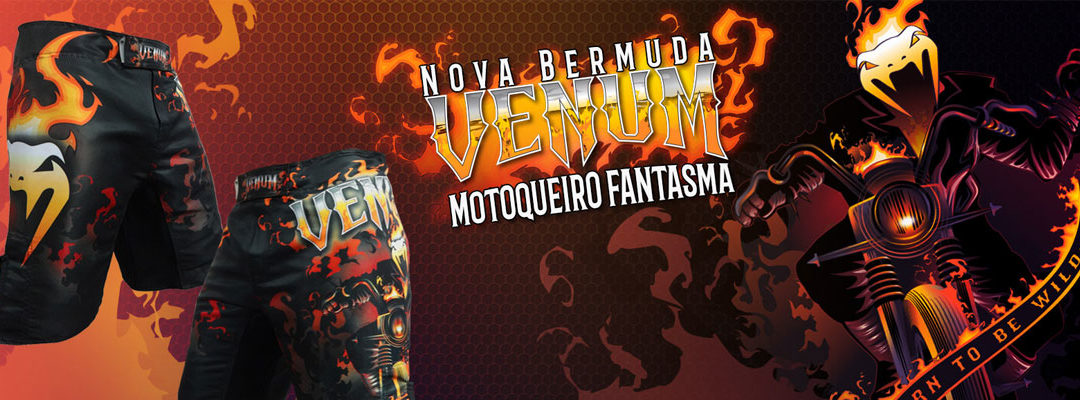 Nova Bermuda Venum Motoqueiro Fantasma