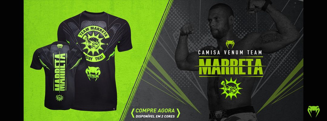 Conheça a nova Camiseta Venum Team Marreta aqui