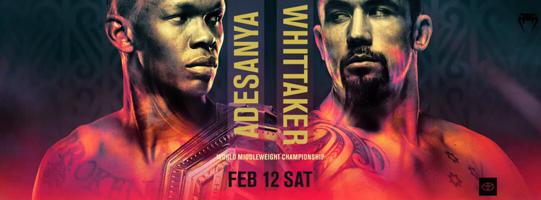 UFC 271: Texas é palco da revanche entre Adesanya e Whittaker pelo cinturão dos médios