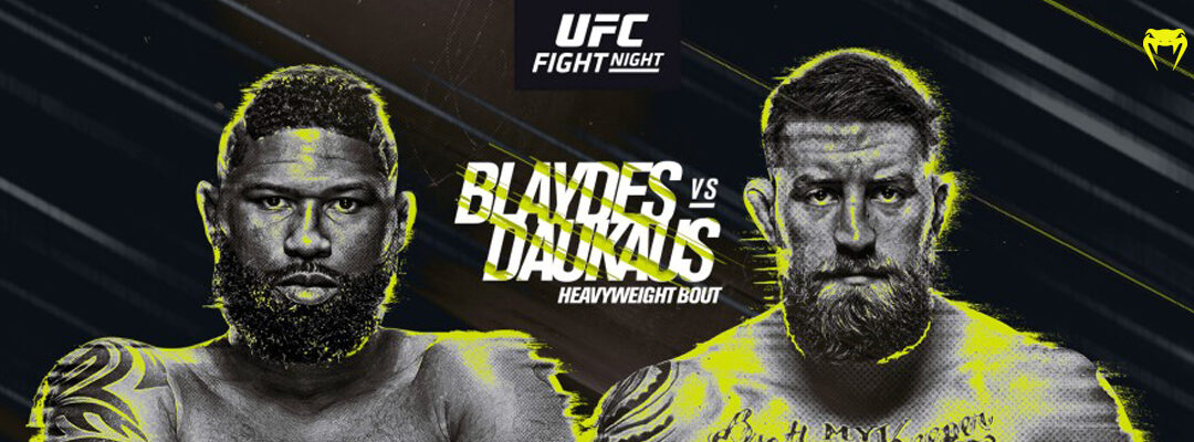 UFC: Columbus: Ohio recebe Blaydes vs. Daukaus em card com 4 brasileiros