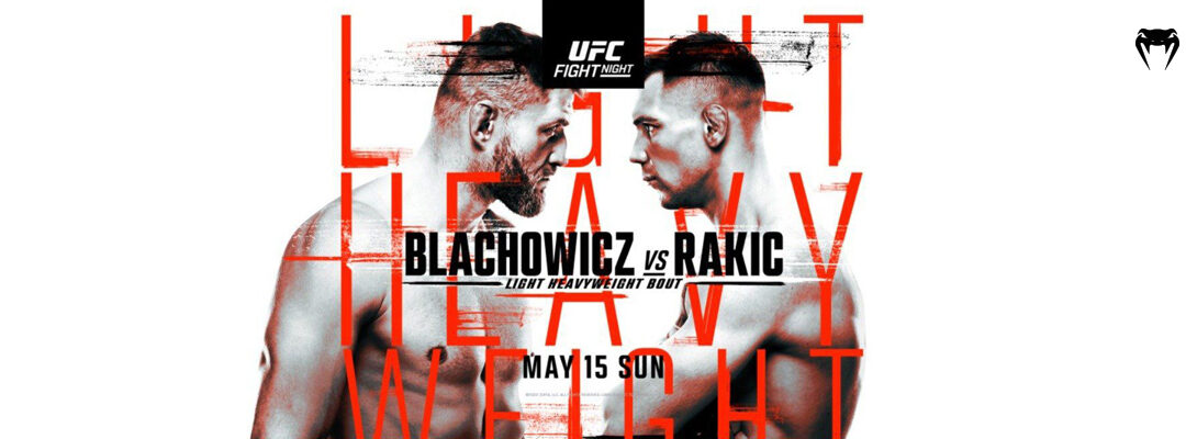 UFC VEGAS 54 apresenta Blachowicz vs Rakic na luta principal e 5 brasileiros no card