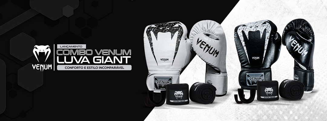 Combo Venum Giant – Melhor opção para seu treino de Boxe e Muay Thai