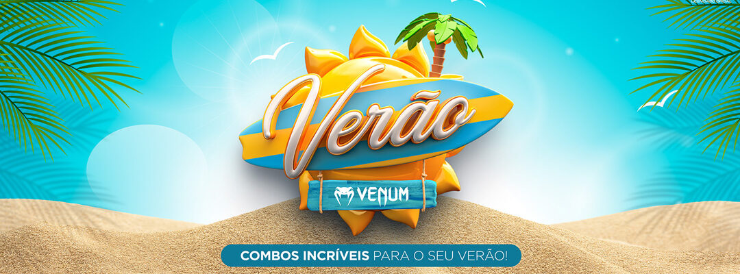 Combos Verão Venum – 3 Bermudas por 299,90
