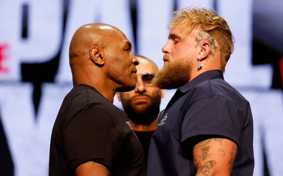 Mike Tyson enfrenta Jake Paul no Texas