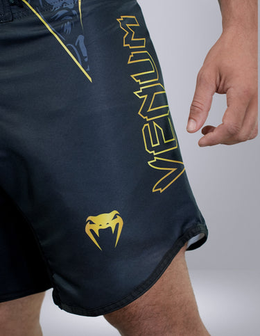 FIGHTSHORT BLACK GOLD SAMURAI