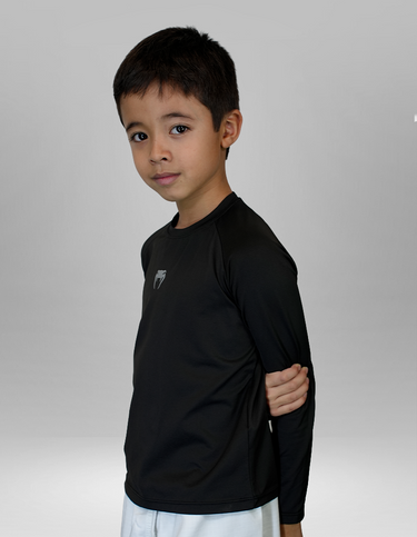 RASHGUARD COMBAT BASIC KIDS - MANGA LONGA