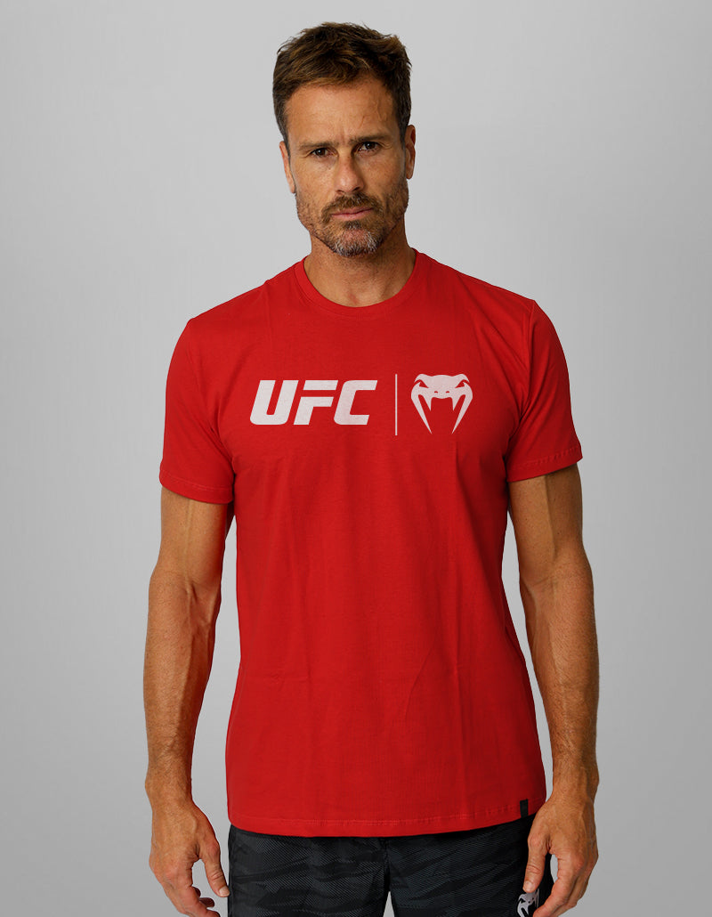 Camiseta UFC Venum Classic - Black/Red