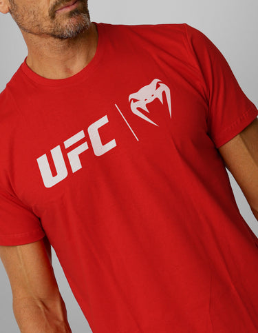 CAMISETA UFC VENUM CLASSIC - RED/SILVER KIDS