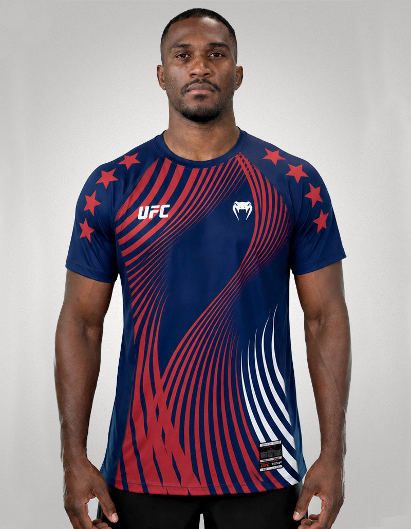 正規品 venum UFC Tシャツ 総柄 Mサイズ Rizin T-SHIRT VENUM FIGHTNIGHT UFC 250 FREEDOM NAVY – Venum