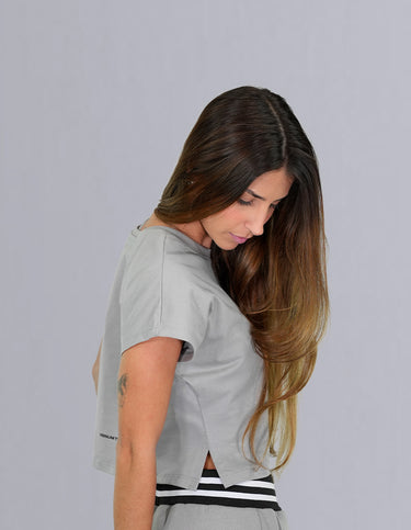 CROPPED VENUM SOFT GRAY