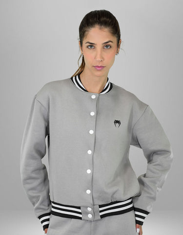 JAQUETA FEMININA VENUM BOMBER RELAX GRAY
