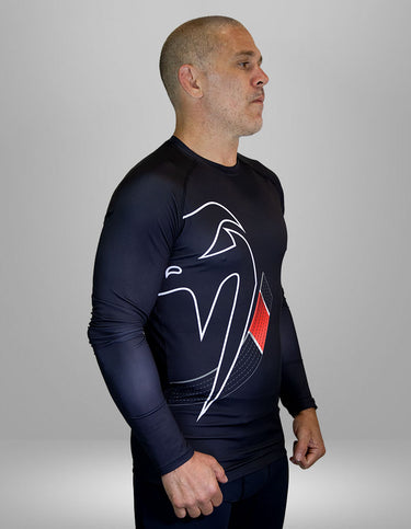 RASHGUARD VENUM BLACK BELT DARK