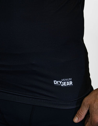 RASHGUARD VENUM BASIC BLACK M/C