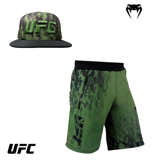 Combo Venum UFC Cap & Shorts Selva