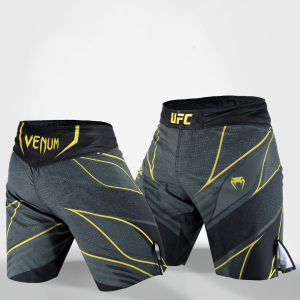 SHORTS LONG FIT UFC VENUM OFICIAL FIGHT NIGHT MEN’S – BLACK/GOLD 