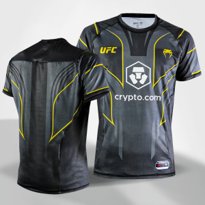 CAMISETA UFC VENUM OFICIAL FIGHT NIGHT 2.0 MEN'S WALKOUT JERSEY - GOLD