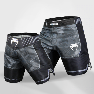 FIGHTSHORT VENUM CAMO VULKAN PERFORMANCE BLACK