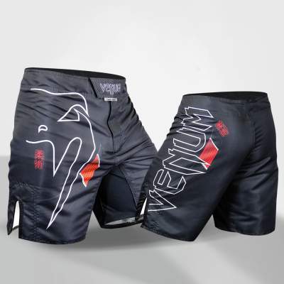 FIGHTSHORT VENUM BLACK BELT NEW STYLE BLACK