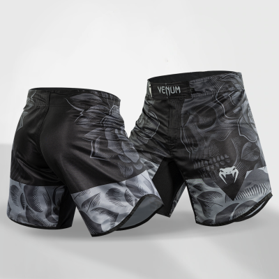 SHORT FIGHT VENUM SKULL & ROSES ELITE VERSION