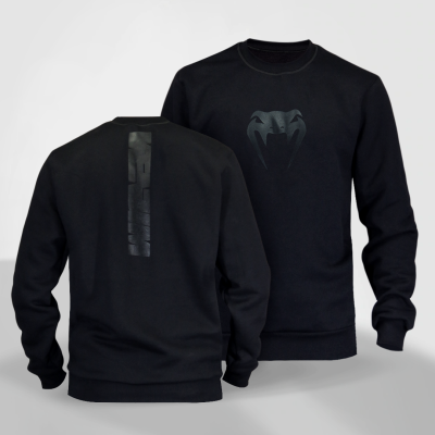 MOLETOM VENUM BASIC LOGO BLACK/BLACK