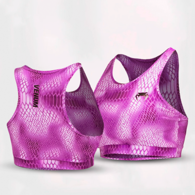 TOP FEMININO VENUM SNAKE SKIN PINK