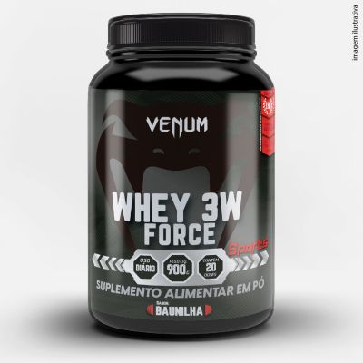 Whey 3w Force Venum Baunilha - 900g