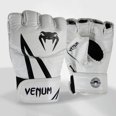 LUVA VENUM MMA CHALLENGER EVO - WHITE/BLACK