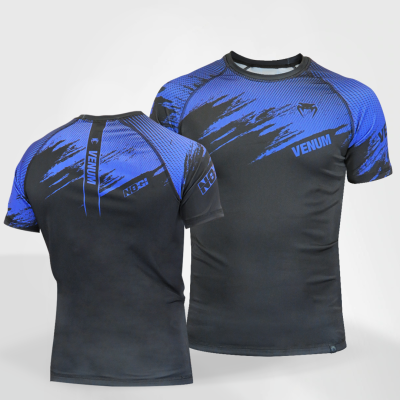 RASHGUARD VENUM NO GI STORM BLUE