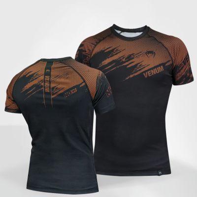 RASHGUARD VENUM NO GI STORM BROWN