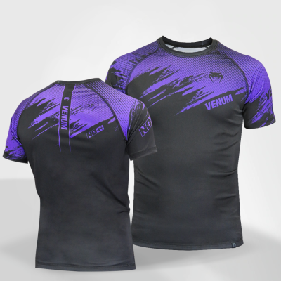 RASHGUARD VENUM NO GI STORM PURPLE