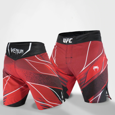 SHORTS LONG FIT UFC VENUM OFICIAL FIGHT NIGHT MEN’S – RED