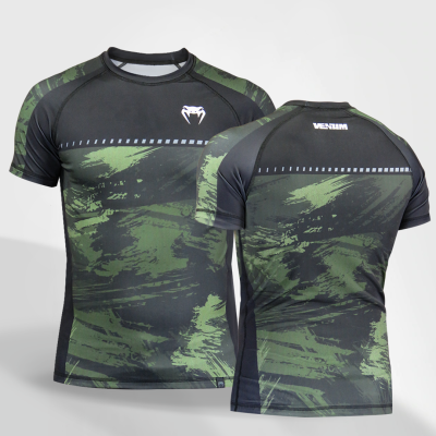 RASHGUARD VENUM CAMO VULKAN PERFORMANCE MOSS