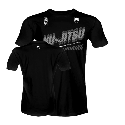 camiseta venum jiu jitsu flex black