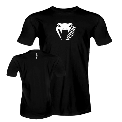 camiseta venum basic black