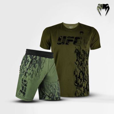 UFC Venum Authentic Fight Week Men's Performance Short Sleeve T-shirt -  Black
